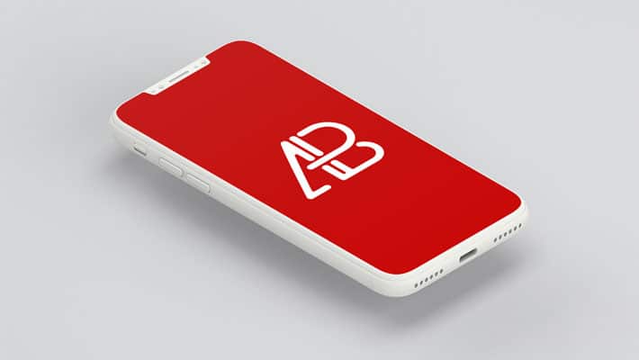 Clay iPhone X Mockup