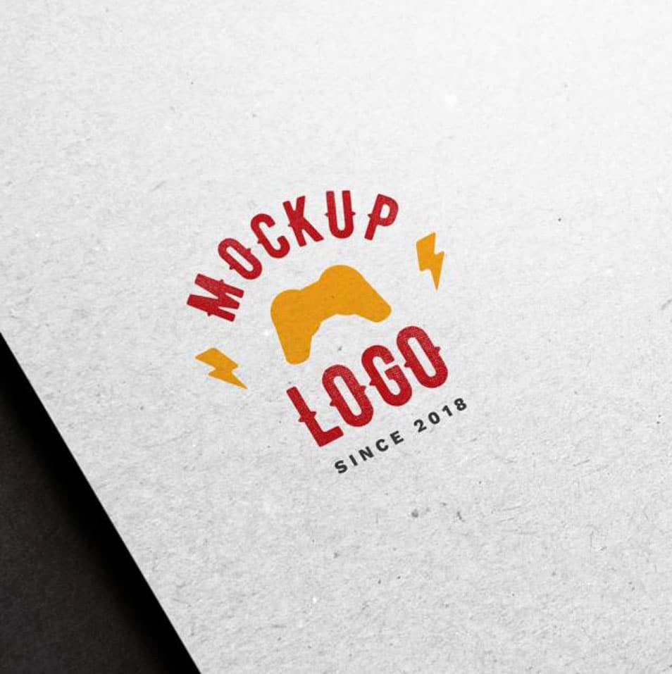 Colorful Logo Mockup