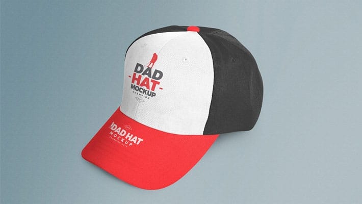Customizable Free Dad Hat Mockup PSD