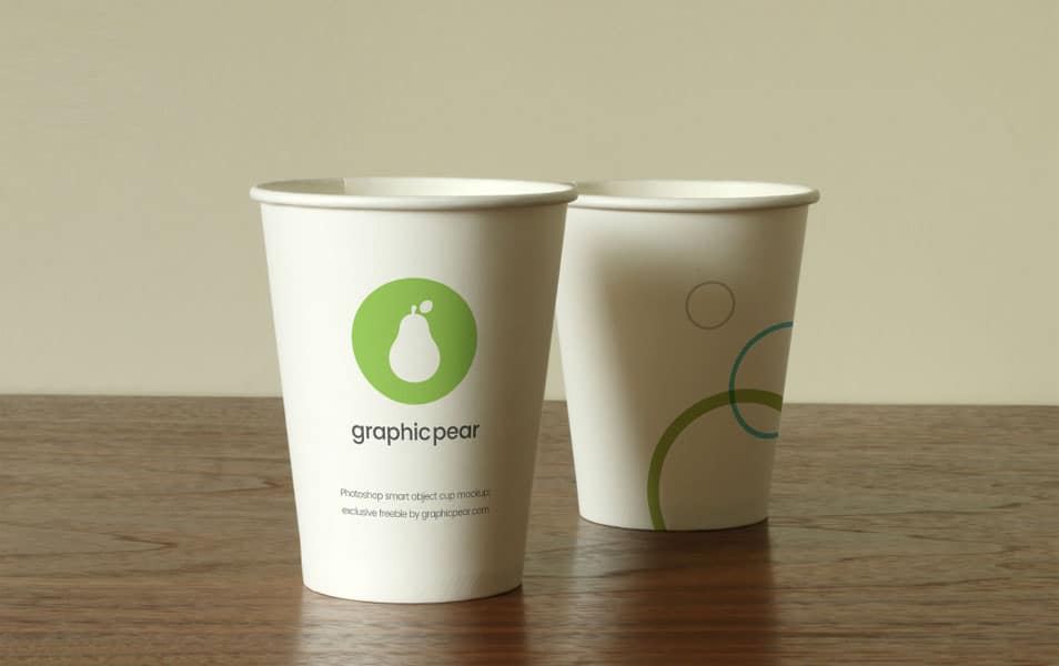Disposable Cup Mockups