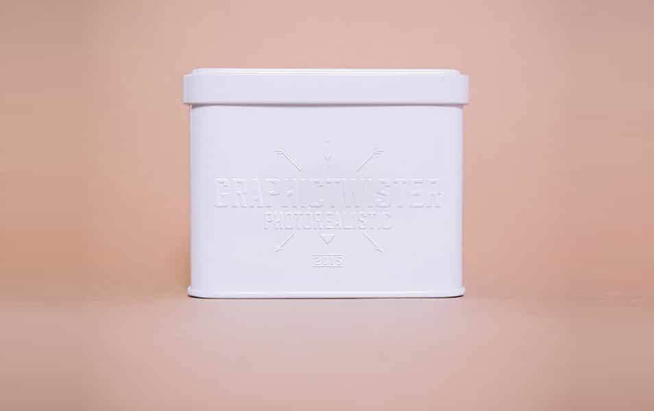 Embossed Box Logo MockUp