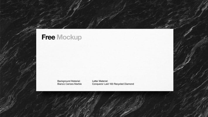 Envelope Mockup