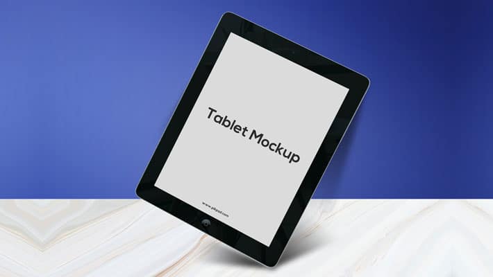 Free Apple Tablet Mockup PSD