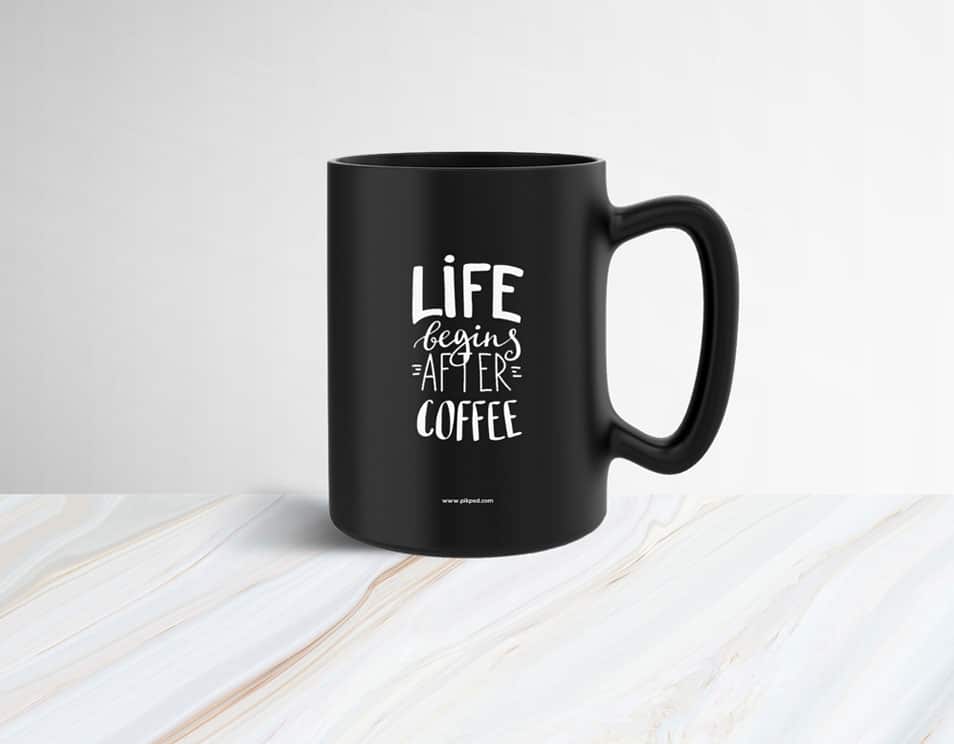 Free Coffee Mug Mockup PSD