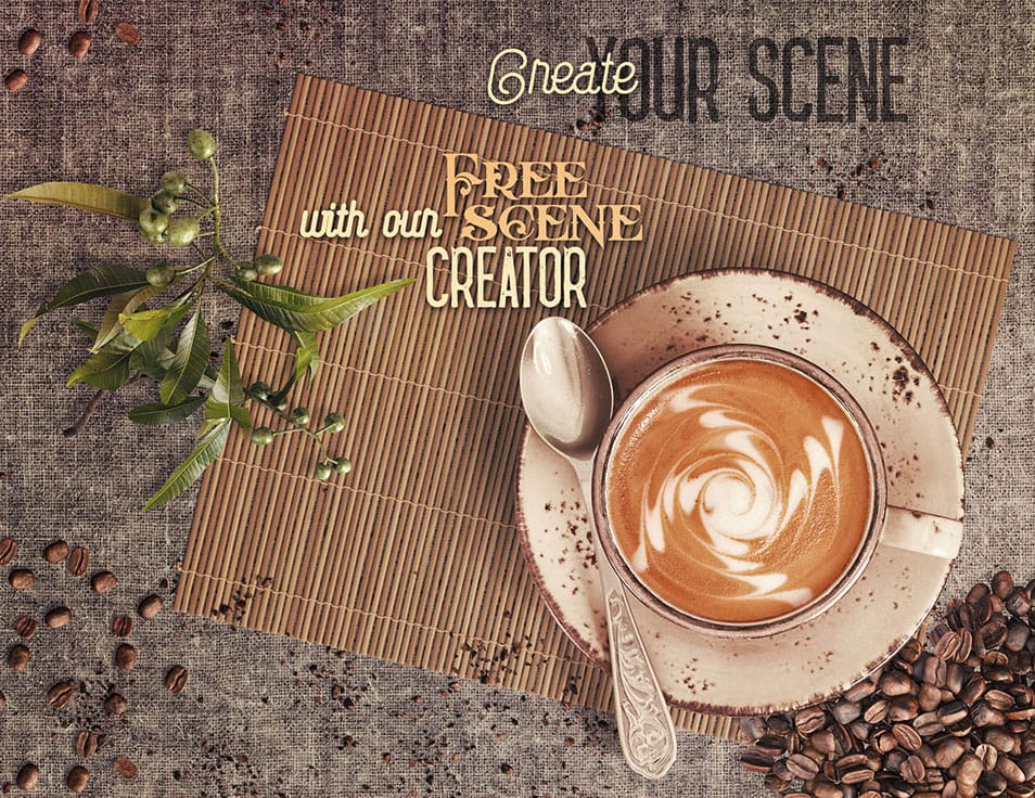 Free Coffee Scene Creator