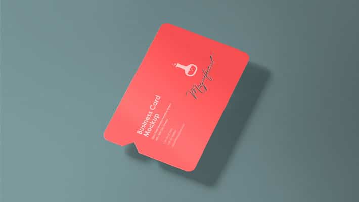 Free Creative Business Card Mockup