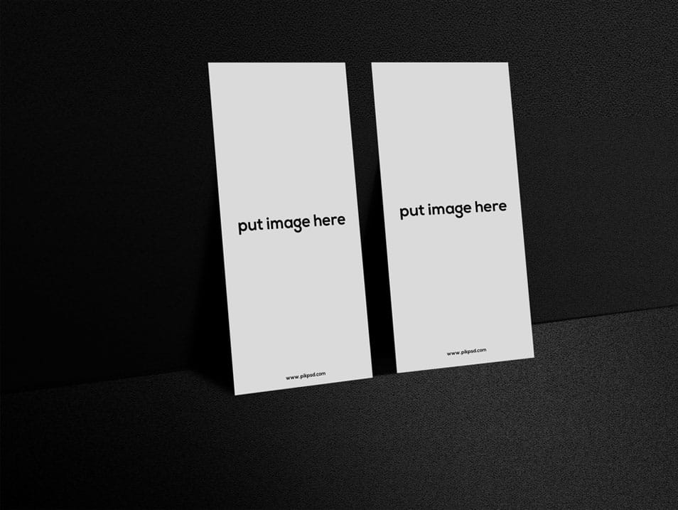 Free DL / Rack Card Mockup PSD