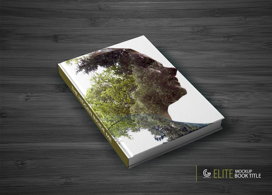 Free Elite Book Title Mockup