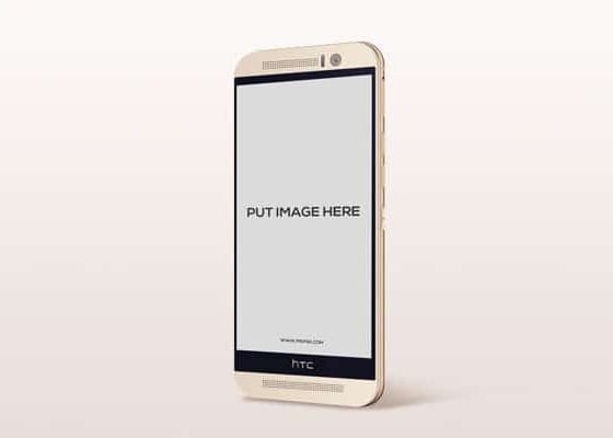 Free HTC Android Phone Mock-Up PSD