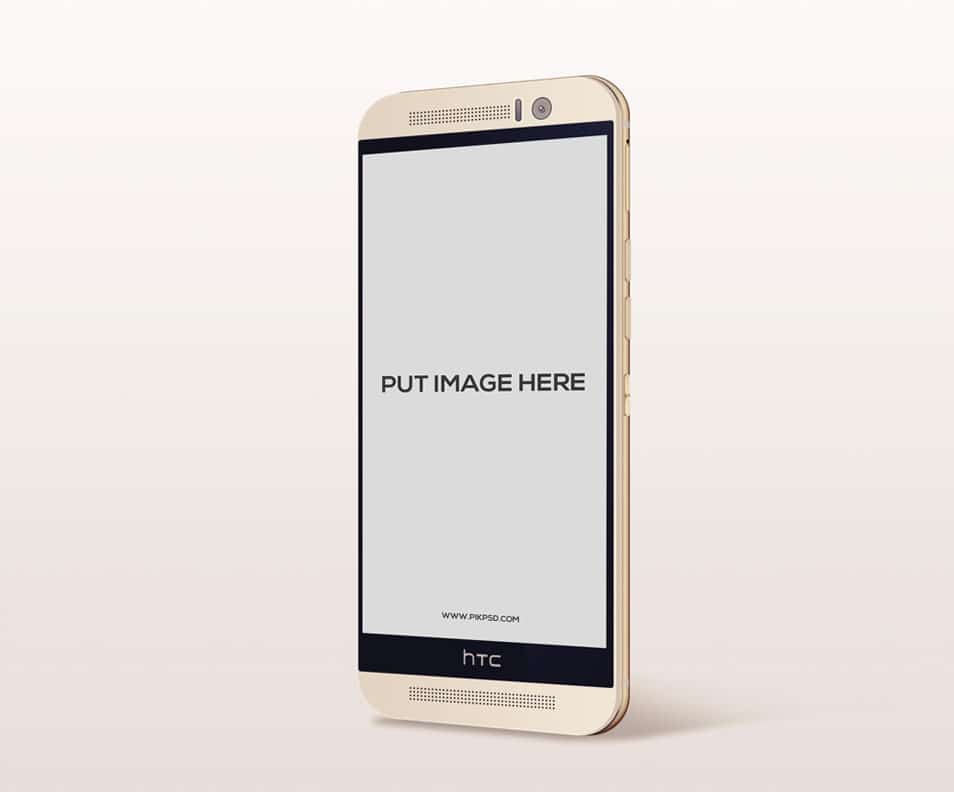 Free HTC Android Phone Mock-Up PSD