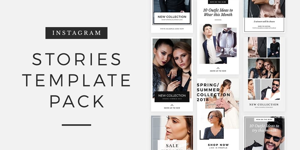Free Instagram Stories Template Pack