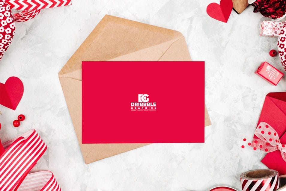 Free Invitation & Greeting Card MockUp