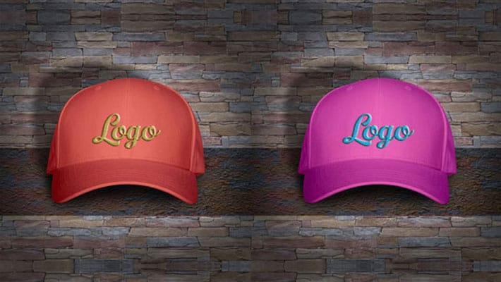 Free Men’s P-Cap / Hat Mockup PSD