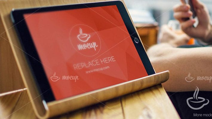 Free Mockup iPad Air Brainstorming