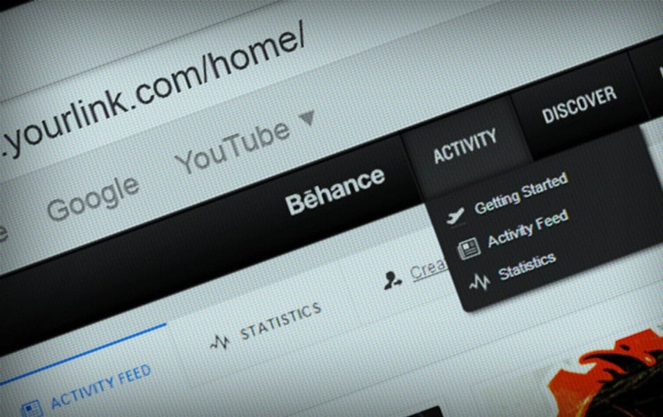 Free Monitor Screen Closeup Mock-up