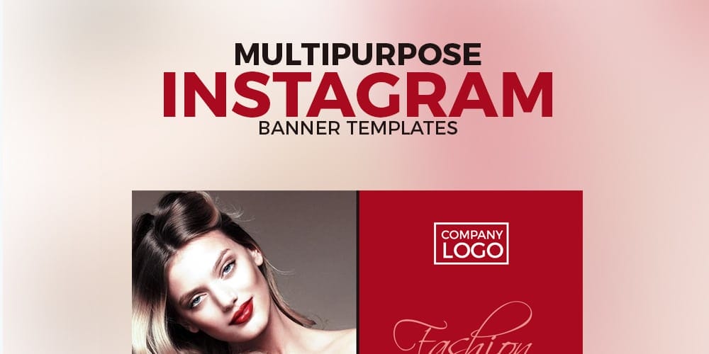 Free Multipurpose Instagram Banner Templates PSD