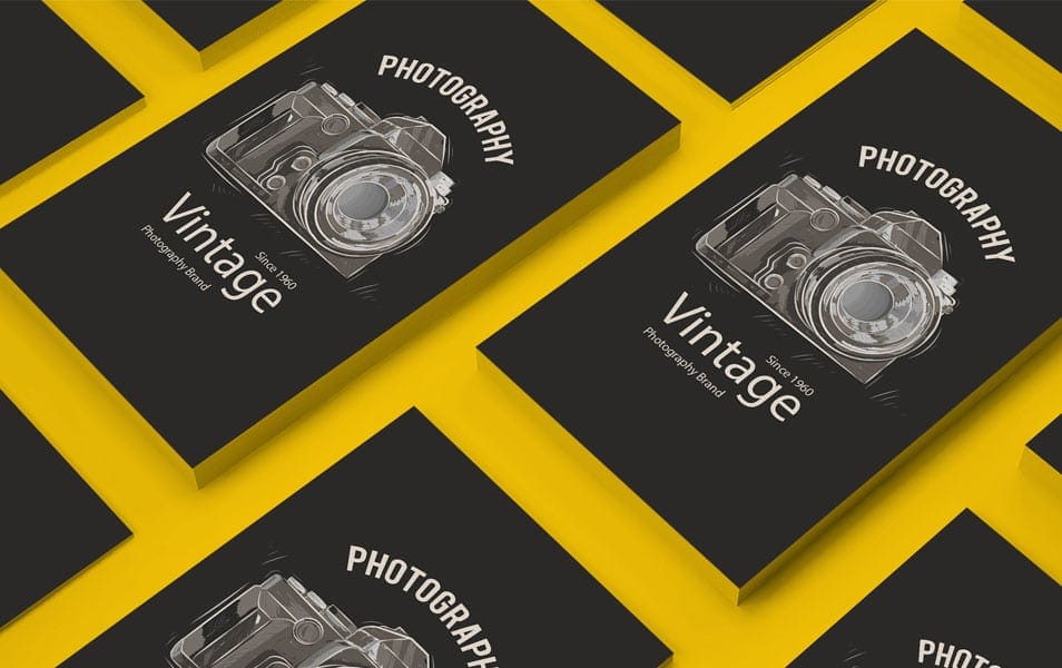 Free Prime Business Card Mockup