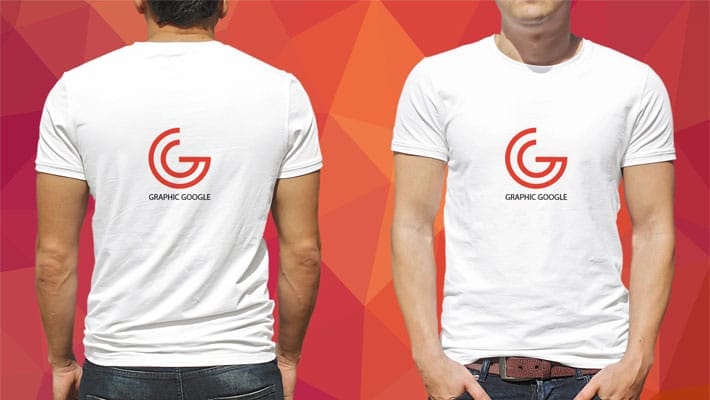 Free T-Shirt Mockup for Logo Branding