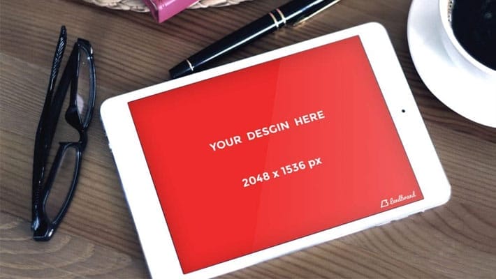 Free Tablet Mockup PSD