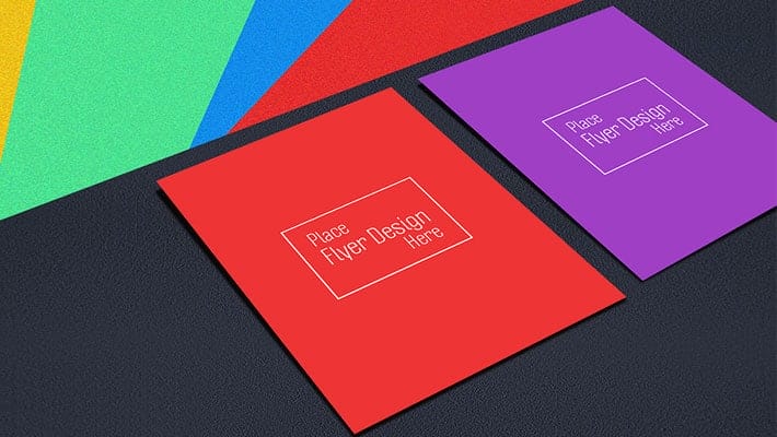 Free Tutti Frutti A4 Flyer Mockup