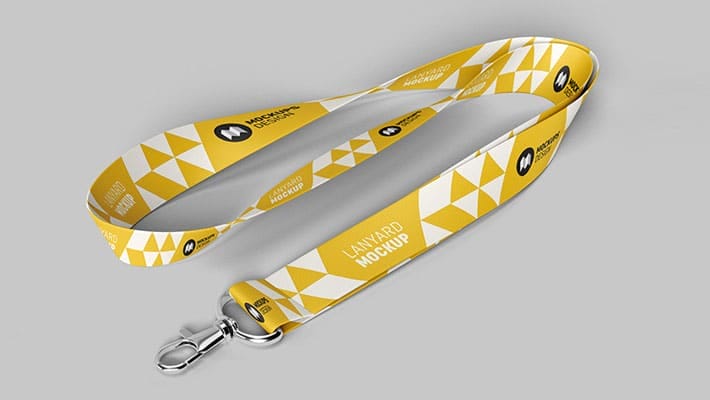 Free Lanyard Mockup