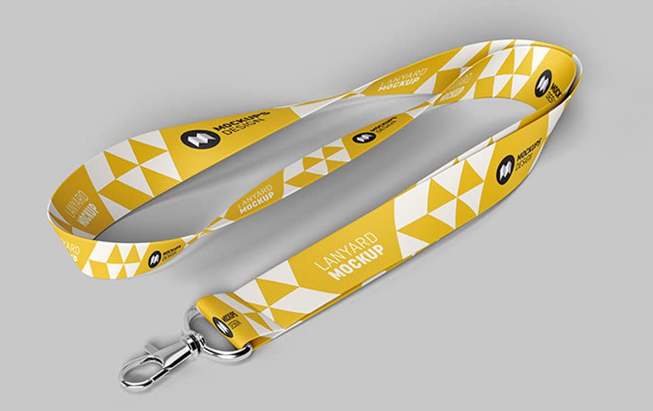 Free Lanyard Mockup
