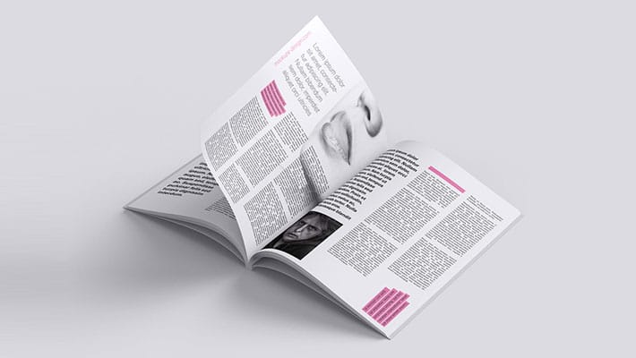 Free Magazine Mockup