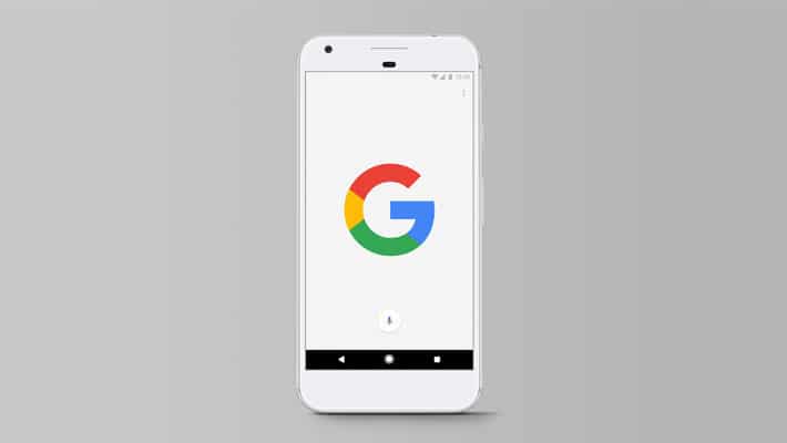 Google Pixel PSD Mockup
