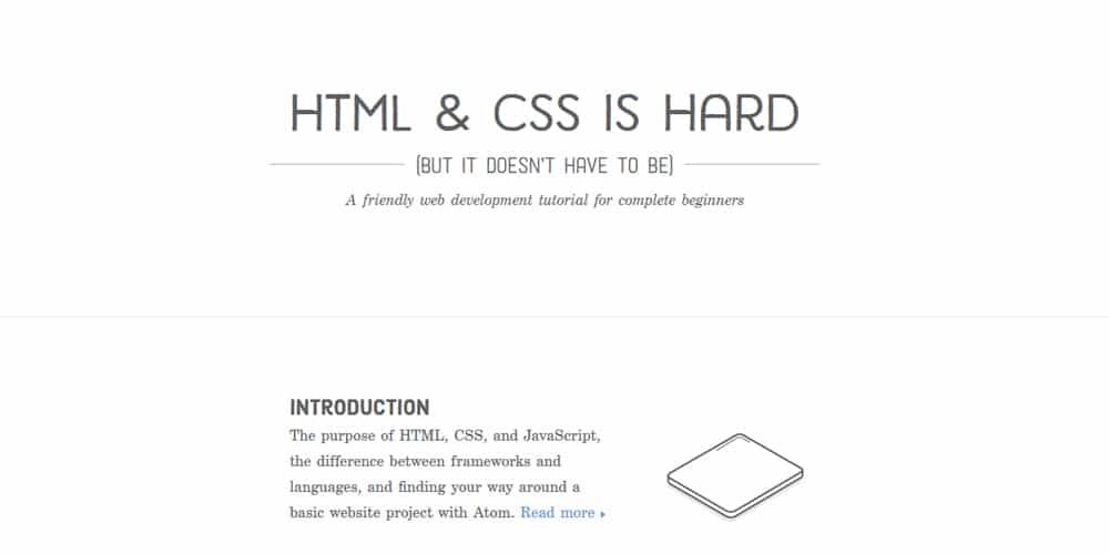 HTML & CSS is Hard