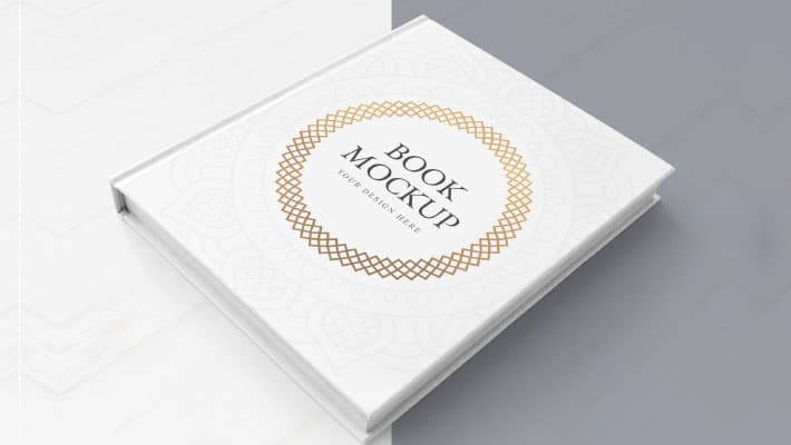 Hardcover Book Mockup