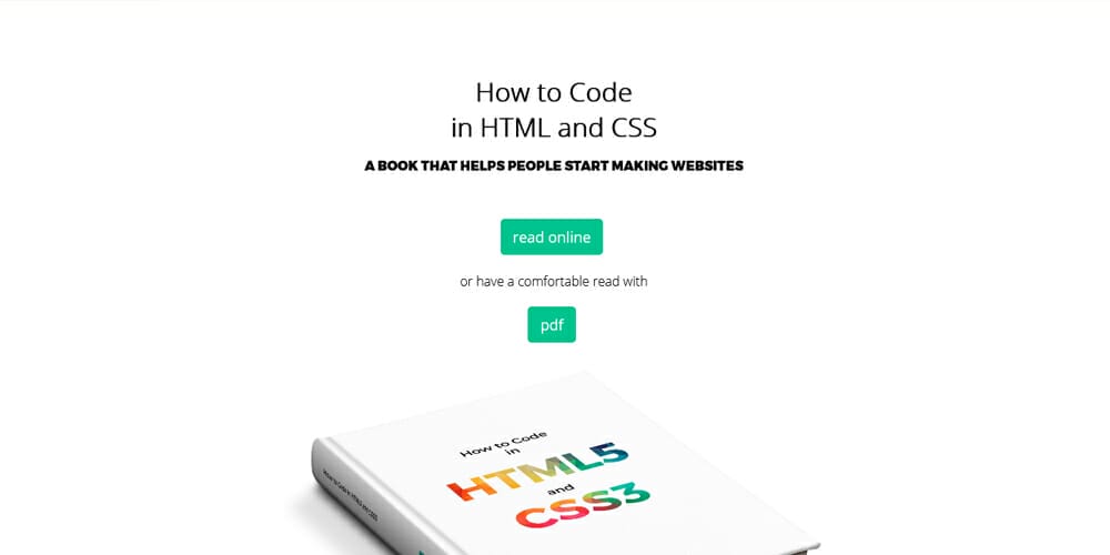 Essential HTML & CSS books (free e- books) 11 How to Code in HTML and CSS