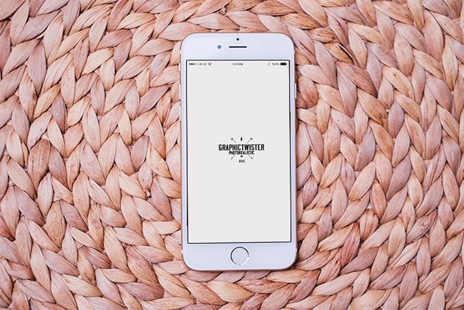 iPhone 6 Photorealistic Mockup