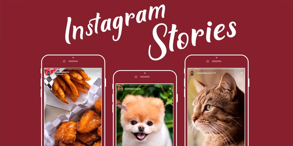 Instagram Stories Interface Templates PSD