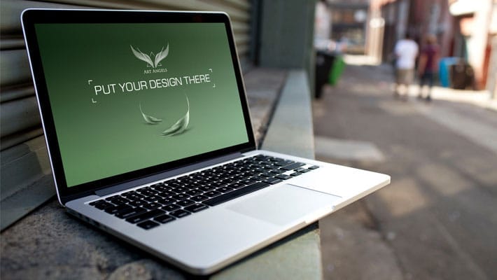 MacBook Mockup Template