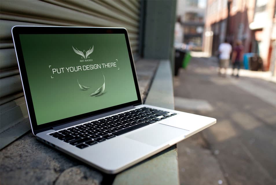 MacBook Mockup Template