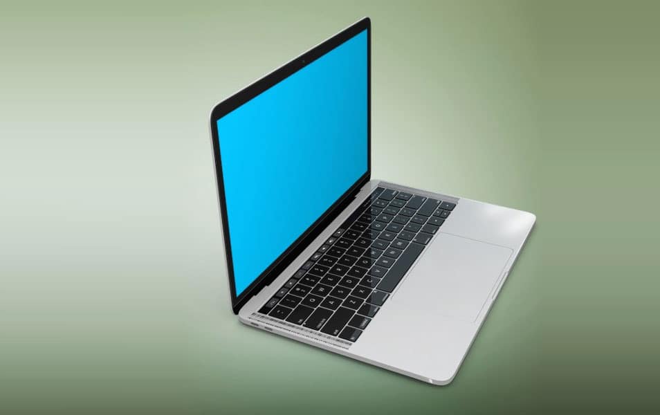 MacBook Pro Touch Bar Mockup