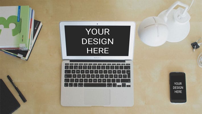 Macbook Air Real Photo Mockups