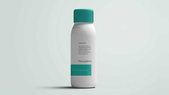 Medicine Bottle Mockup PSD