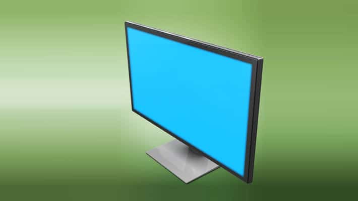 Monitor S2817Q Mockup