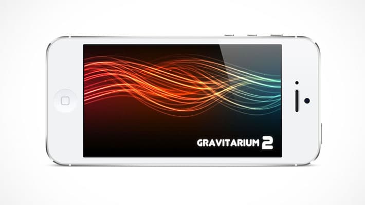 New White iPhone 5 Mockup