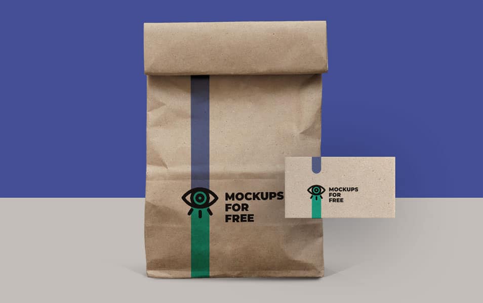 Paper Bag Mock Up