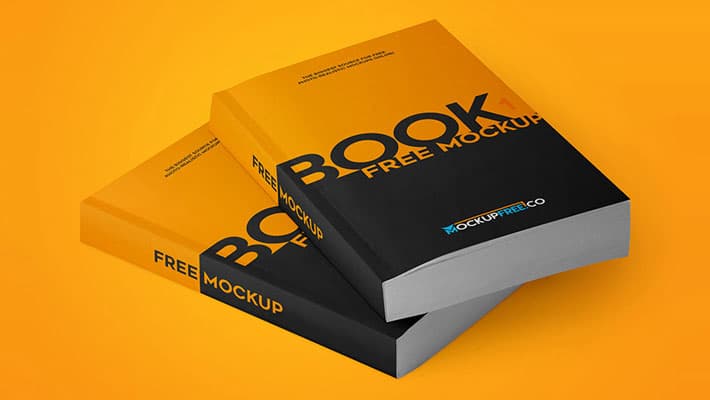 Paperback Book PSD Mockups