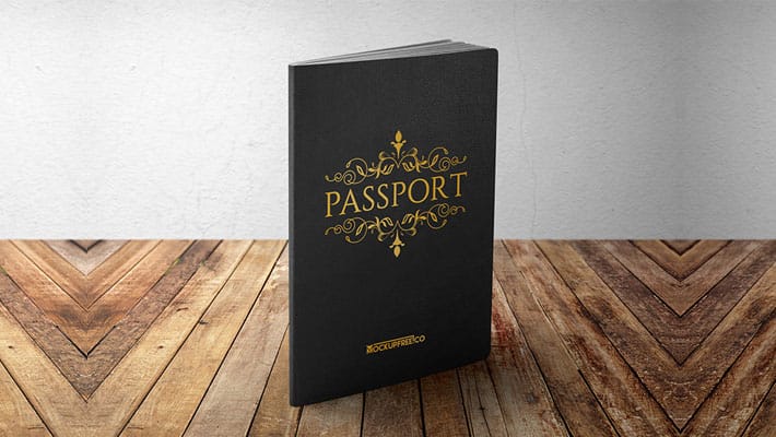 Passport PSD Mockups