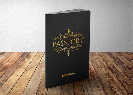 Passport PSD Mockups