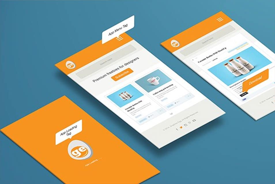 Perspective App Mockup