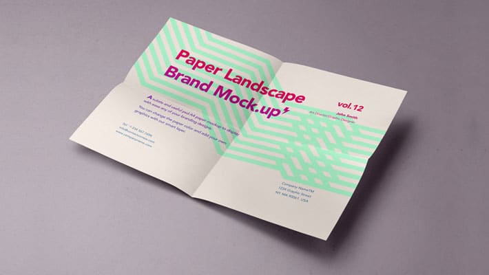 PSD A4 Paper Mock-Up