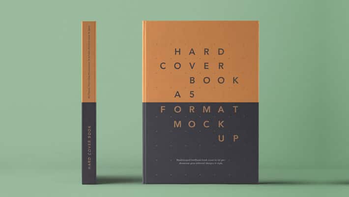 PSD A5 Hardcover Book