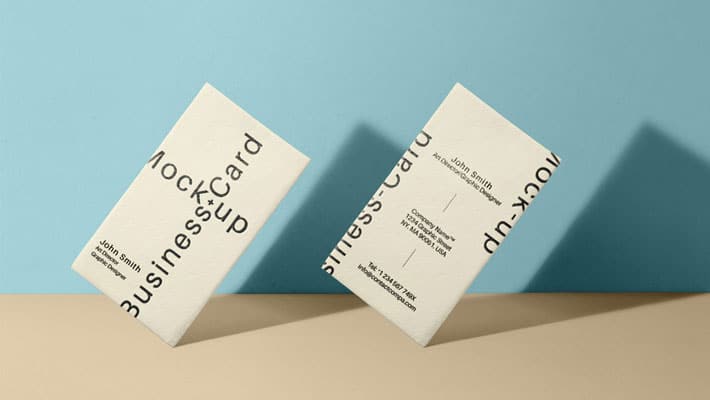 PSD Business Card Mock-Up