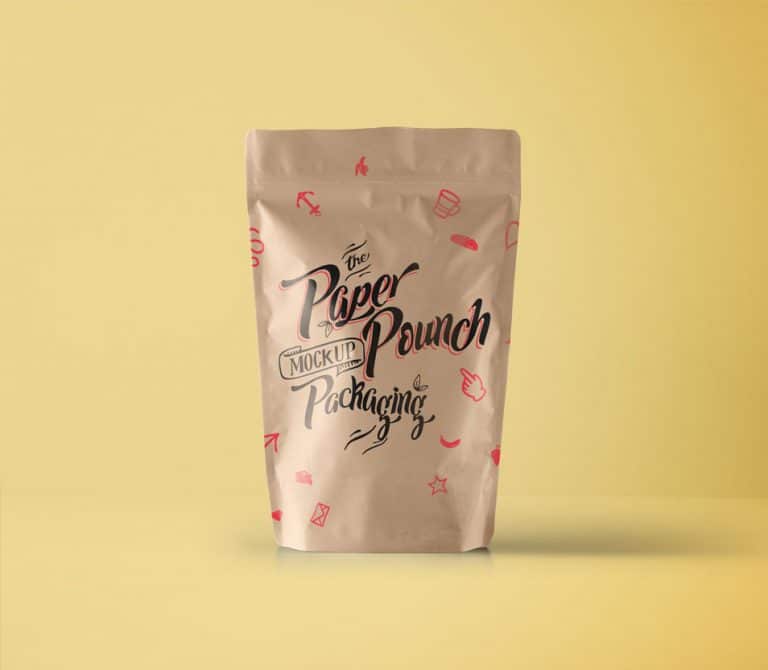 PSD Paper Pouch Packaging Mockup » CSS Author