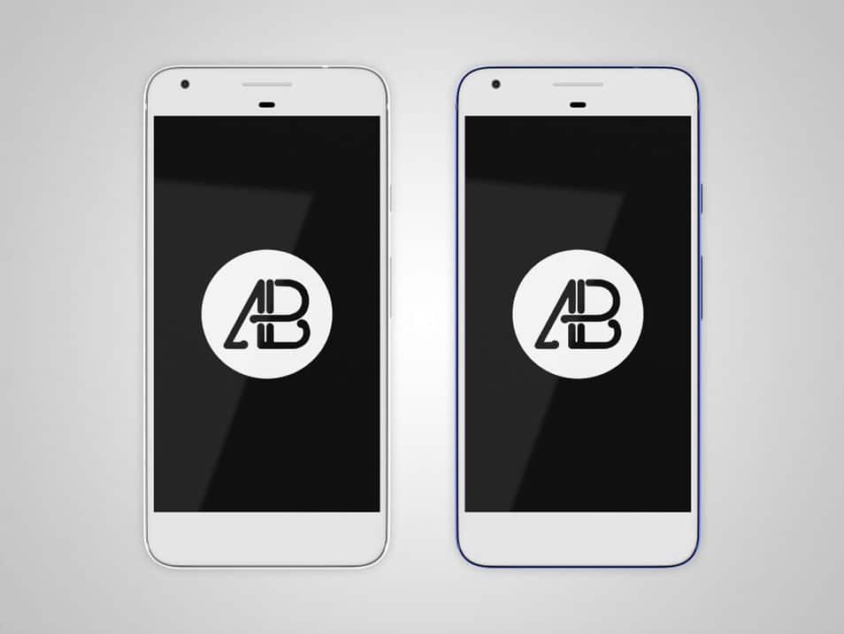 Realistic Google Pixel XL Mockup Pack